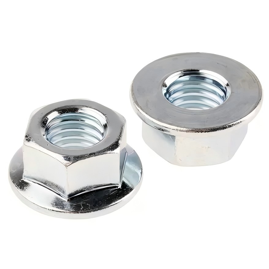 Hexagon nuces cum Flange Laude en MDCLXI ASME / ANSI B 18.2.2 Laudate (VI) CMXXIII ISO (IV) CLXI Automotive fastener